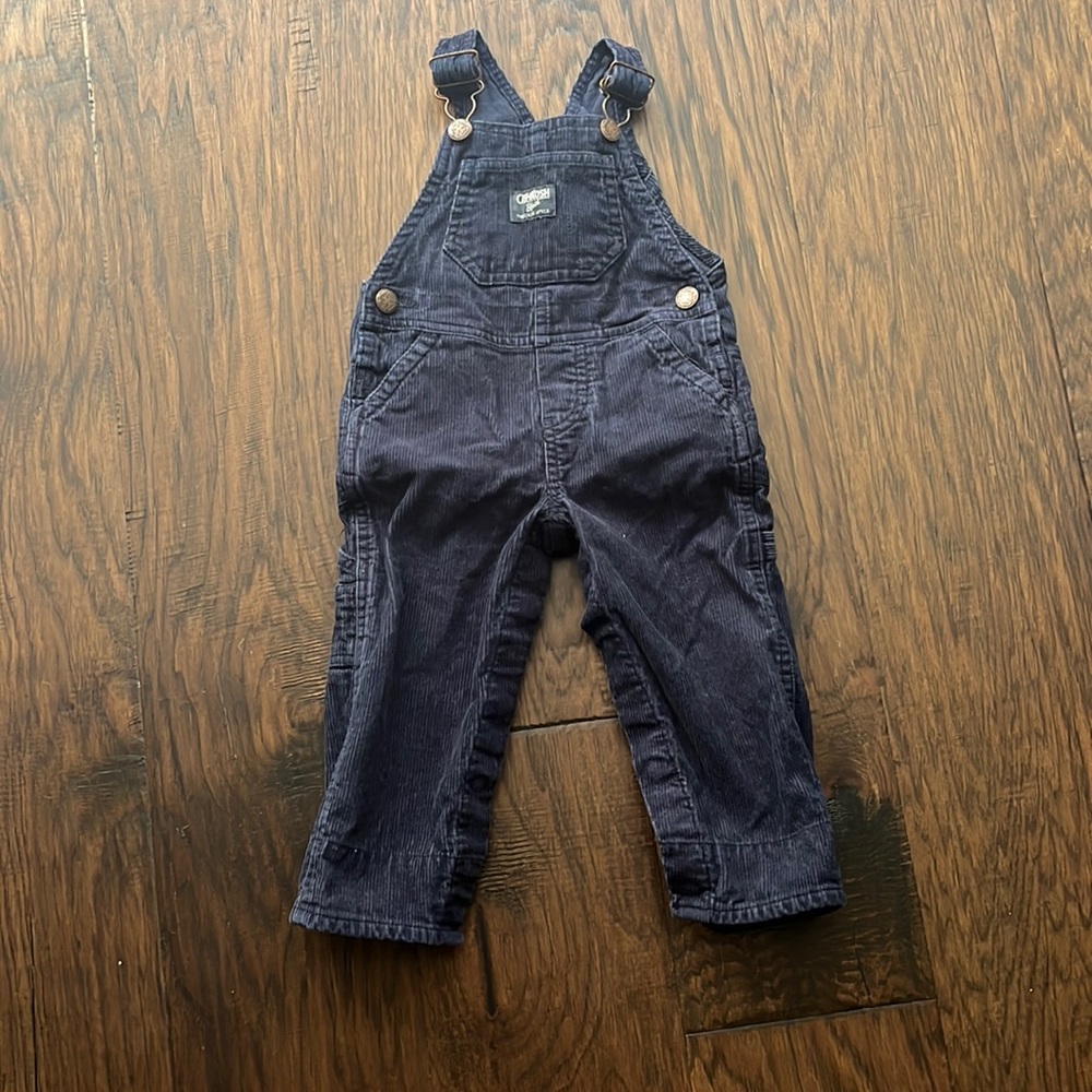 Blue OshKosh overalls